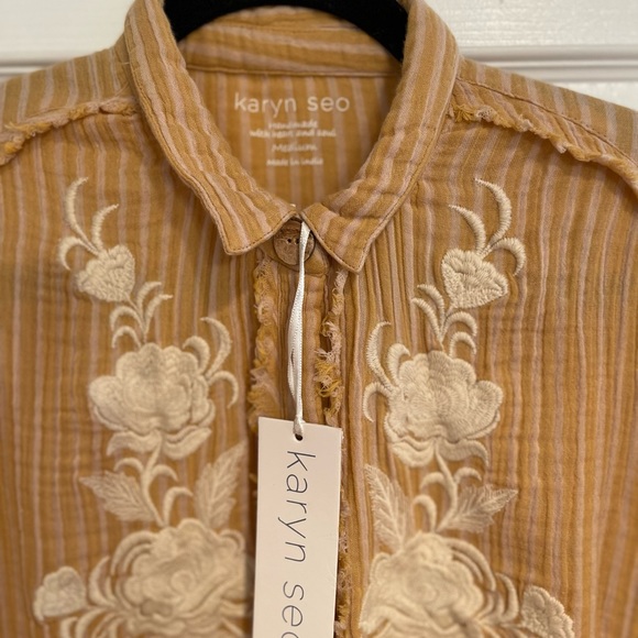 Embroidered Blouse by Karyn Seo from Dillards ! - Picture 4 of 6